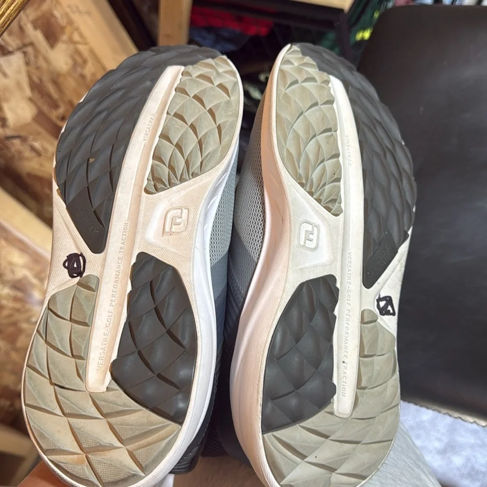 FootJoy dark grey flex golf shoes men's‎ size 9